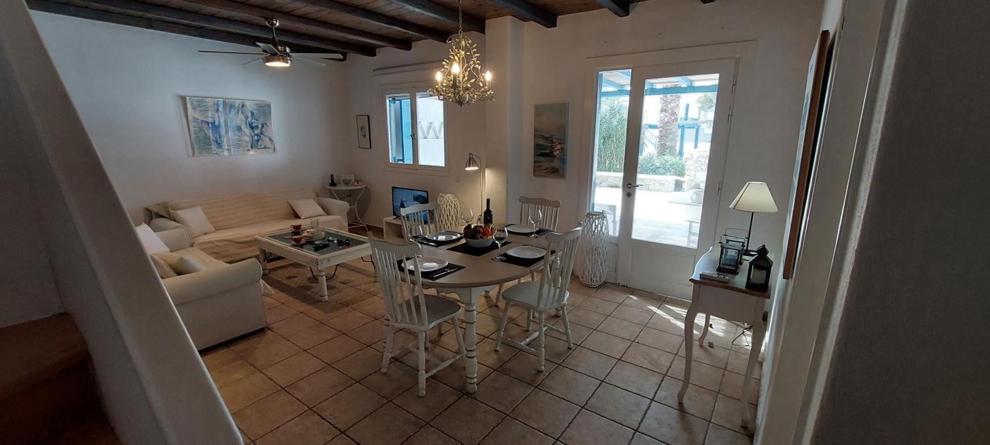 Mykonian House With Shared Pool Villa Ornos  Exteriör bild